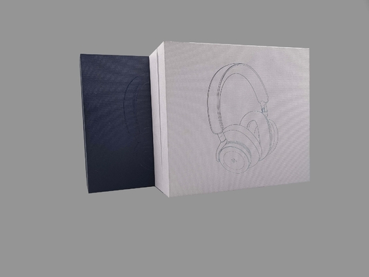 Special paper Rigid Box Packaging With Stamping Embossing CMYK Color, for Electronic or retail selling