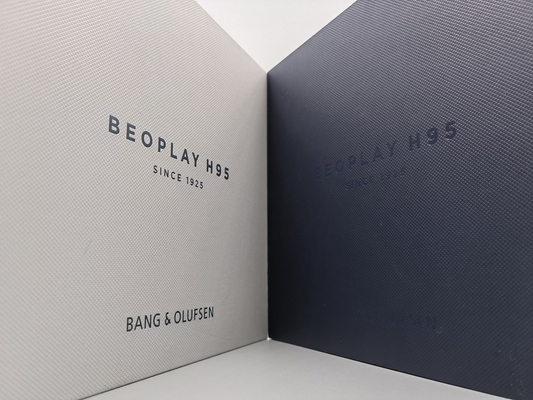 Special paper Rigid Box Packaging With Stamping Embossing CMYK Color, for Electronic or retail selling