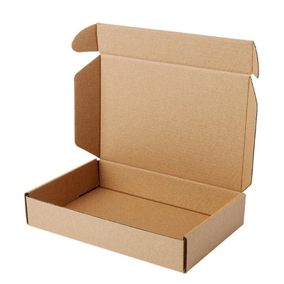 एफएससी क्राफ्ट नालीदार बॉक्स, ड्रेस कपड़ों के लिए मेलर शिपिंग बॉक्स OEM