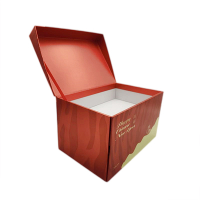 टिकाऊ कठोर कागज उपहार बॉक्स, कार्डबोर्ड पेपर उपहार बॉक्स 26.5x 17x15.5 सेमी